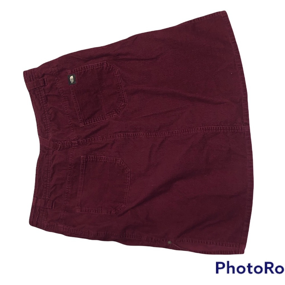 North Face Corduroy Cotton Skirt EUC - Picture 5 of 12